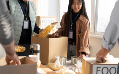 What Happens Behind the Scenes of a Food Distribution Event?